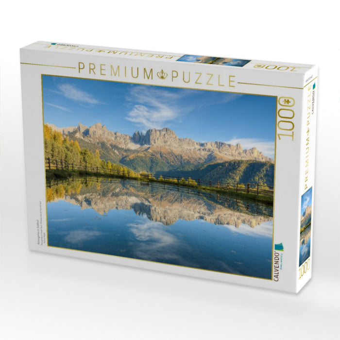 Rosengarten in Südtirol - CALVENDO Foto-Puzzle'
