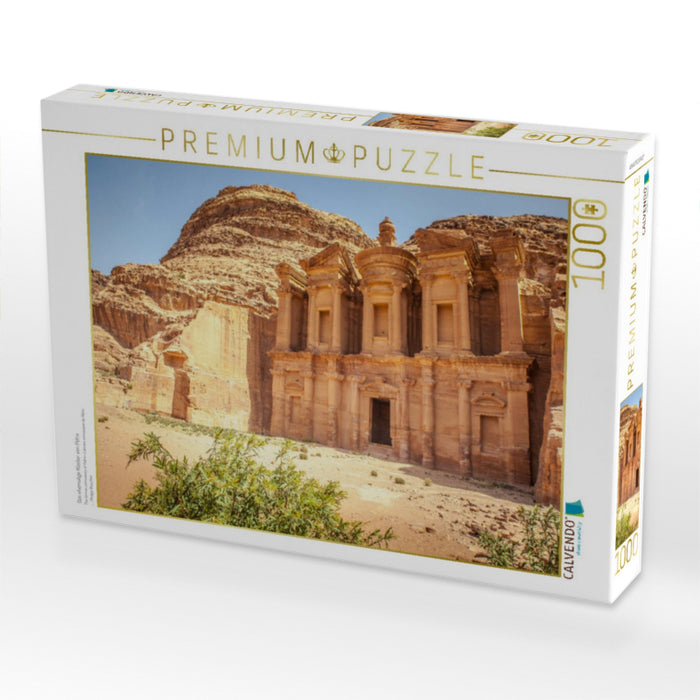 Das ehemalige Kloster von Petra - CALVENDO Foto-Puzzle'