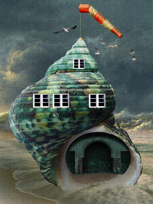 Das Schneckenhaus - CALVENDO Foto-Puzzle'