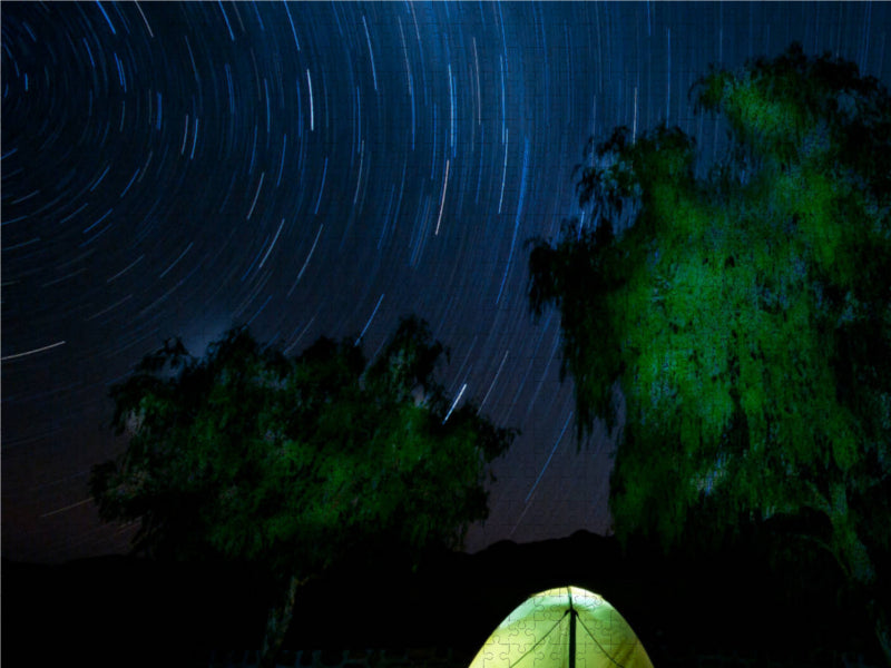 Camping - Namibia 2000 Teile Puzzle quer - CALVENDO Foto-Puzzle'