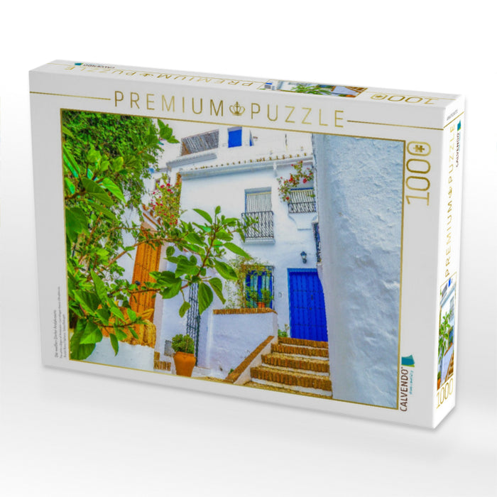 Die weißen Dörfer Andalusiens. - CALVENDO Foto-Puzzle'
