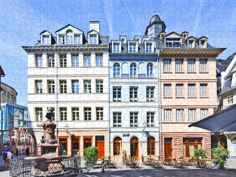 Hühnermarkt West - CALVENDO Foto-Puzzle'