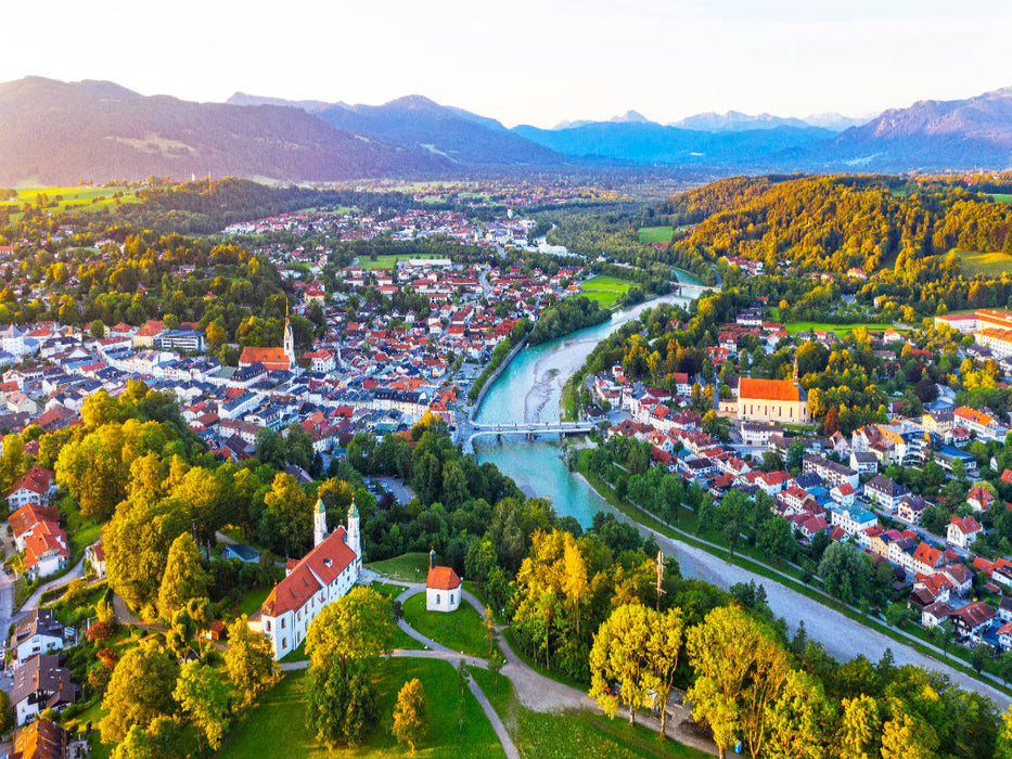 Ein Motiv aus dem Kalender Bad Tölz - Perle an der Isar - CALVENDO Foto-Puzzle'