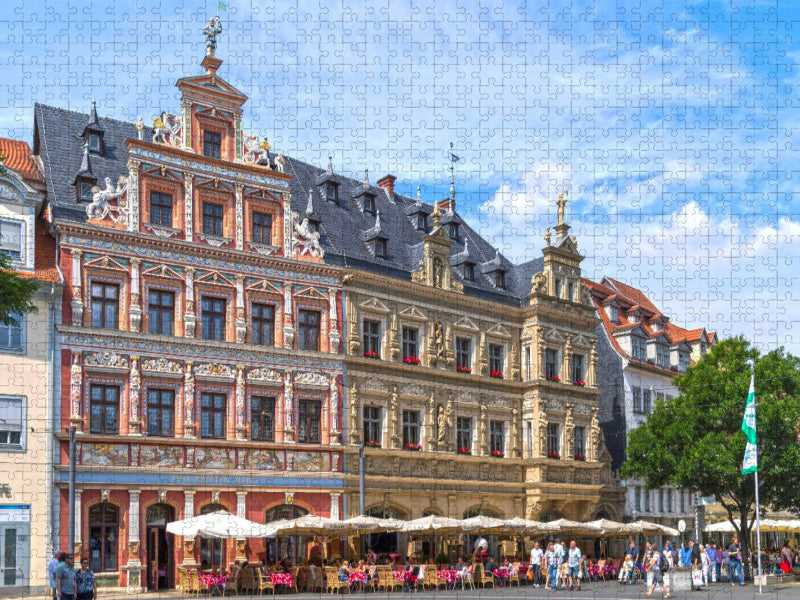 Gildehaus mit historischer Renaissance Fassade - CALVENDO Foto-Puzzle'