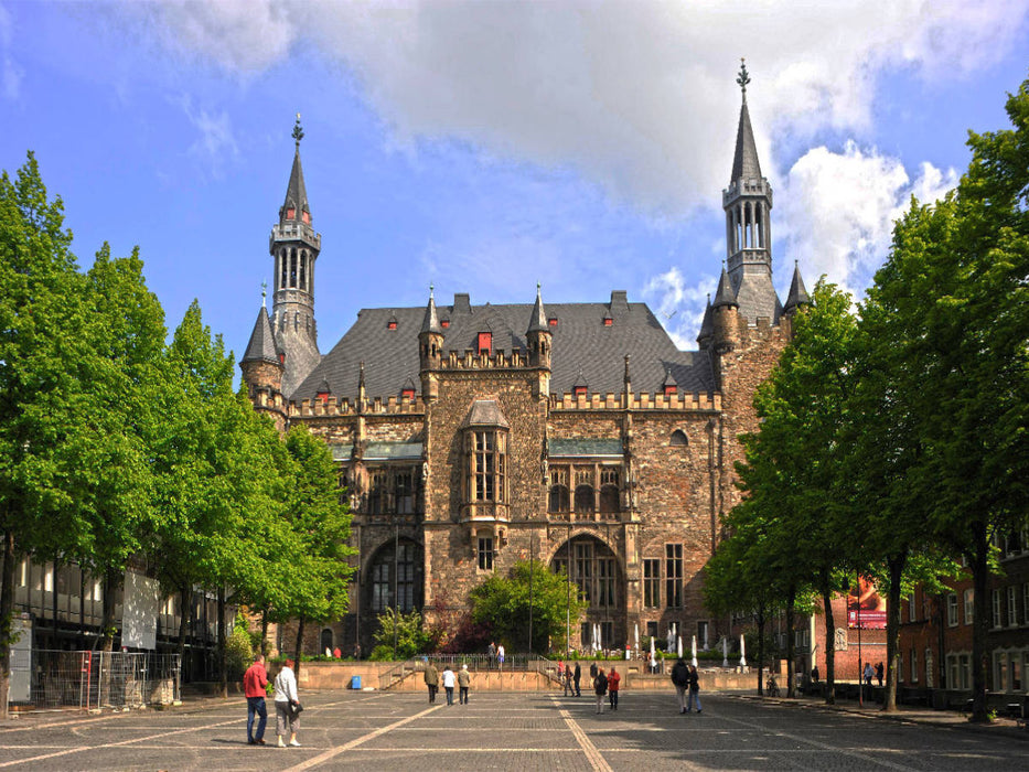 Aachener Rathaus - CALVENDO Foto-Puzzle'