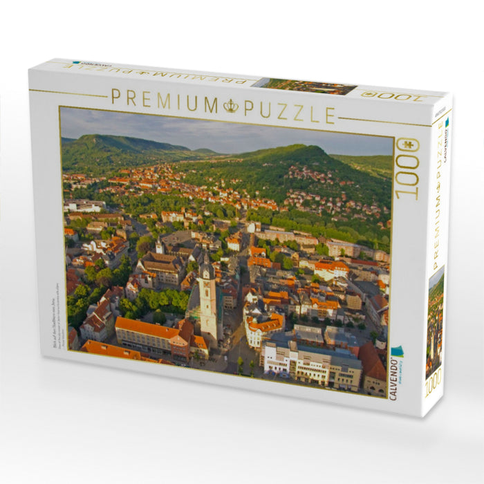 Blick auf den Stadtkern von Jena - CALVENDO Foto-Puzzle'