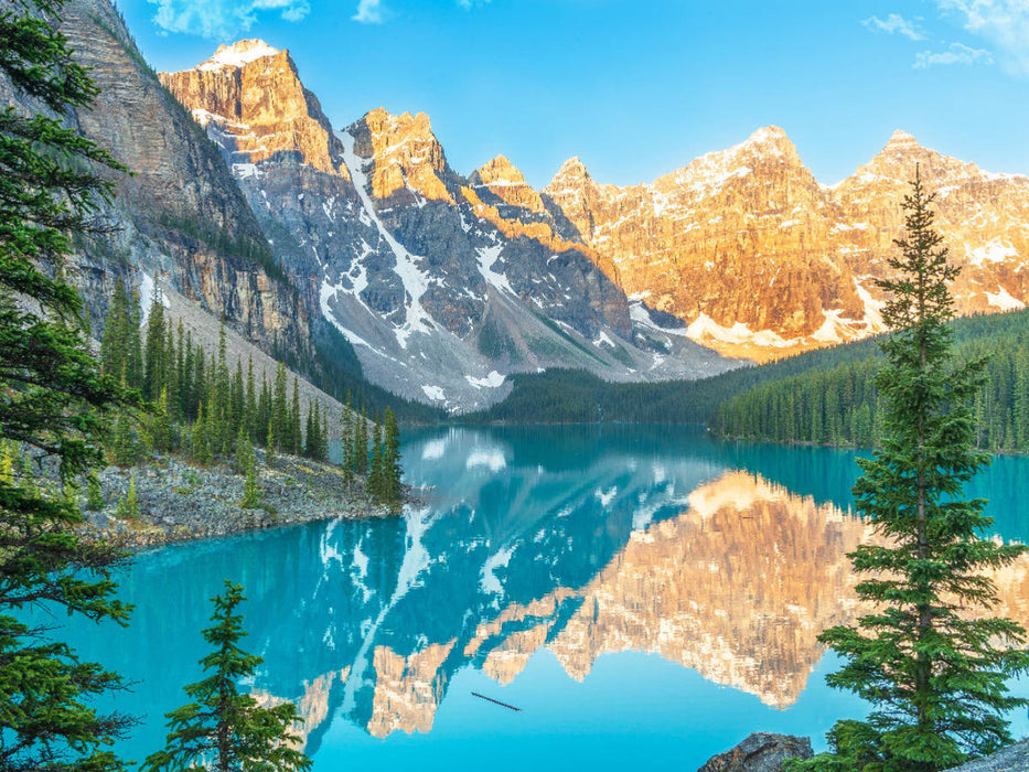 Moraine Lake - CALVENDO Foto-Puzzle'
