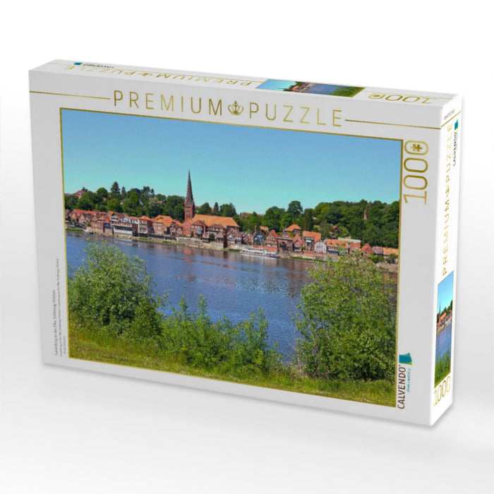 Lauenburg an der Elbe, Schleswig-Holstein - CALVENDO Foto-Puzzle'