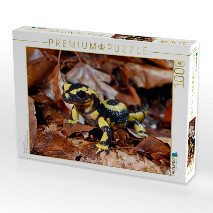 Feuersalamander - CALVENDO Foto-Puzzle'