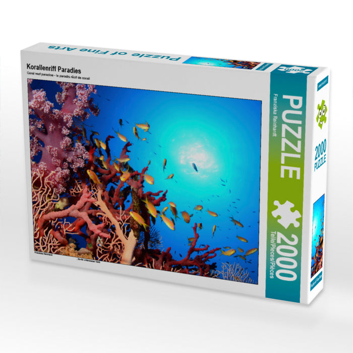 Korallenriff Paradies 2000 Teile Puzzle hoch - CALVENDO Foto-Puzzle'