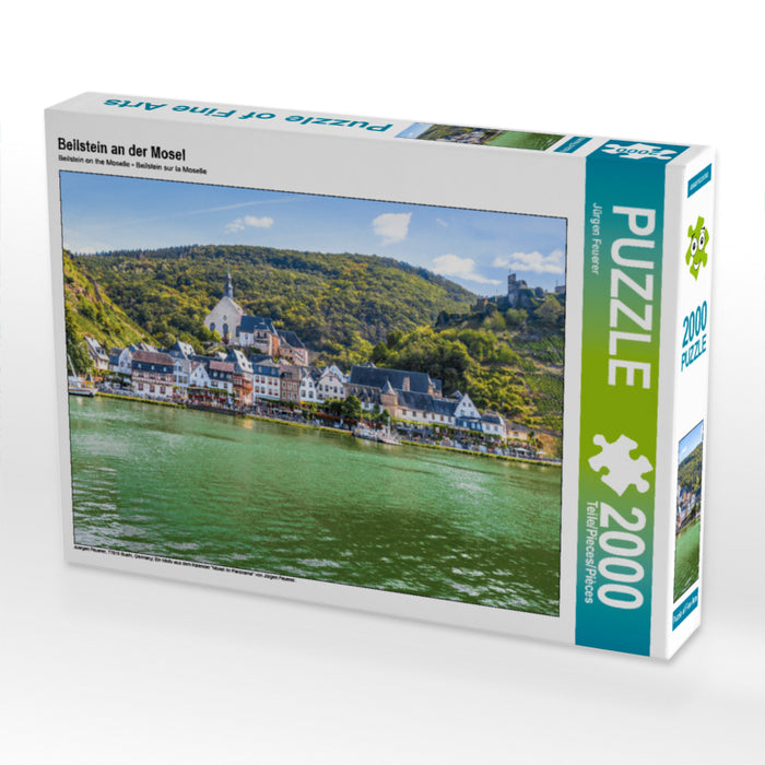 Beilstein an der Mosel 2000 Teile Puzzle quer - CALVENDO Foto-Puzzle'