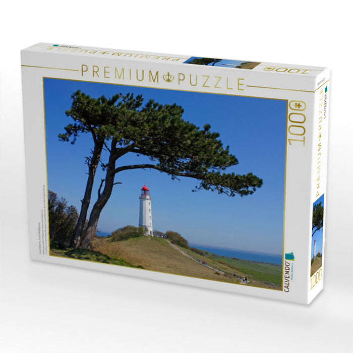 Leuchtturm, Insel Hiddensee - CALVENDO Foto-Puzzle'