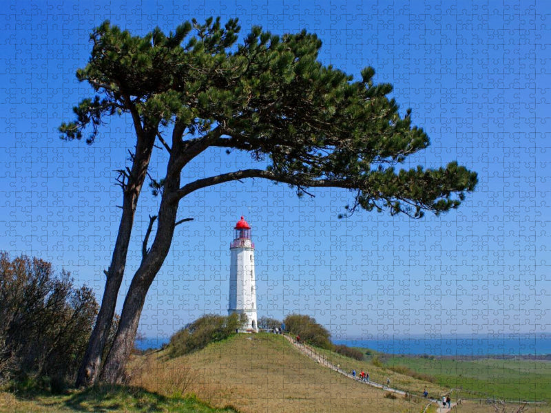 Leuchtturm, Insel Hiddensee - CALVENDO Foto-Puzzle'