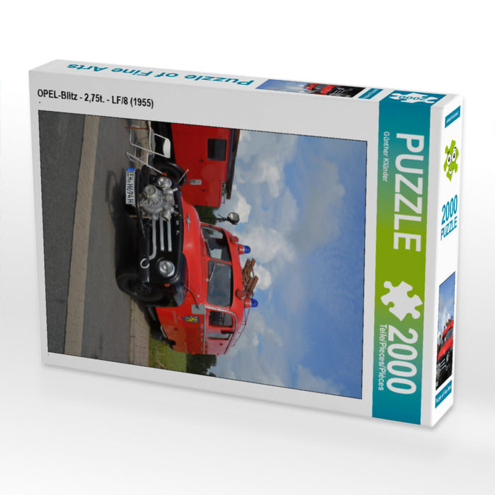 OPEL-Blitz - 2,75t. - LF/8 (1955) 2000 Teile Puzzle hoch - CALVENDO Foto-Puzzle'