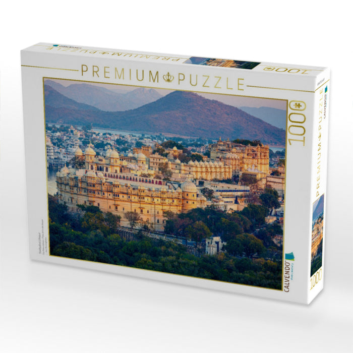 Stadtpalast,Udaipur - CALVENDO Foto-Puzzle'
