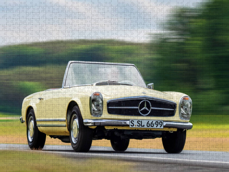 Mercedes Benz 250 SL (1963) - CALVENDO Foto-Puzzle'