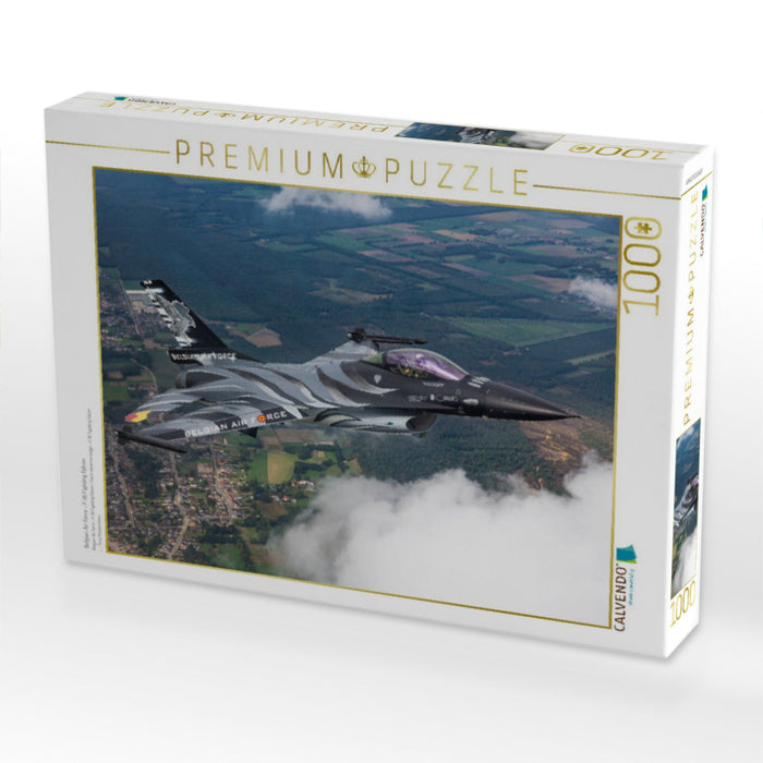 Belgian Air Force - F-16 Fighting Falcon - CALVENDO Foto-Puzzle'