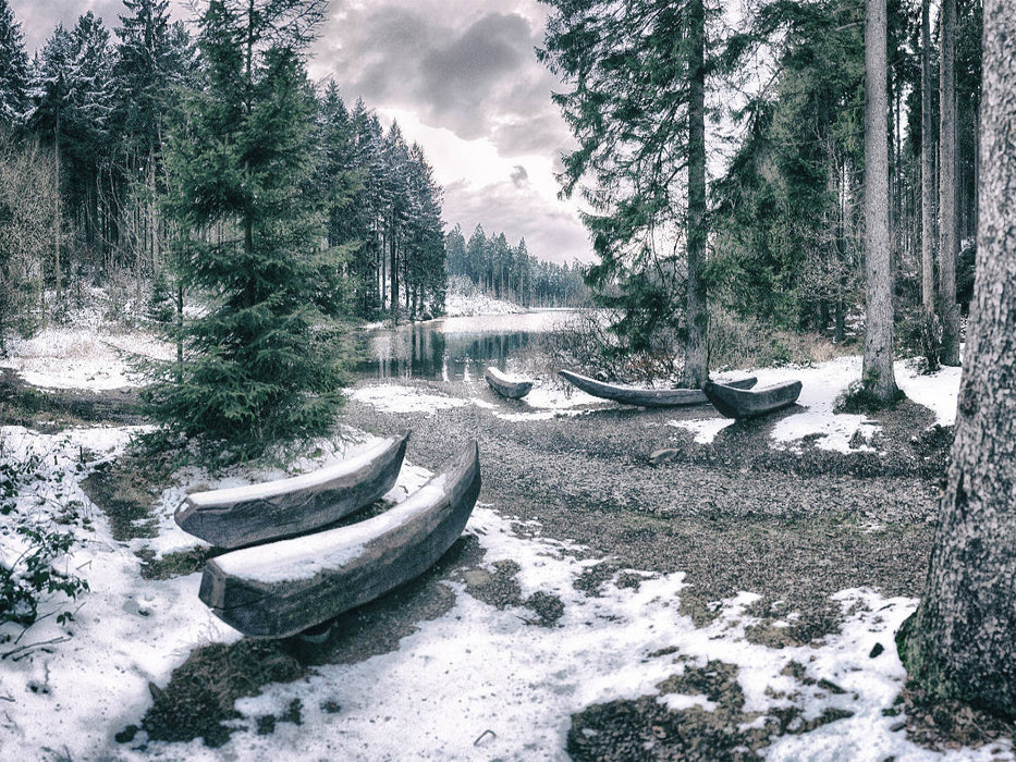 Am Grumbacher Teich - CALVENDO Foto-Puzzle'