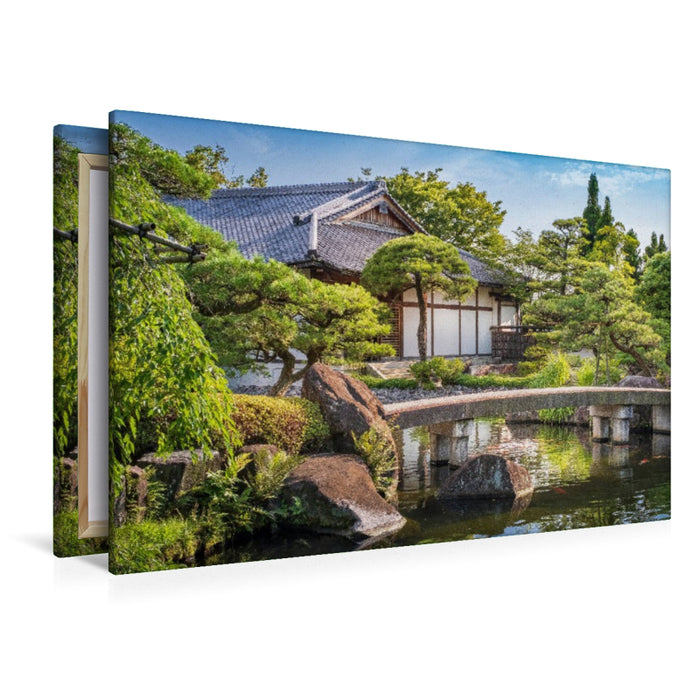 Premium Textil-Leinwand Eine Reise durch Japan