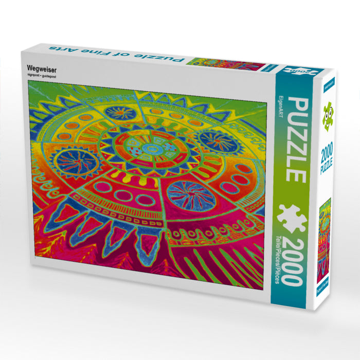 Panneau routier - Puzzle photo CALVENDO 