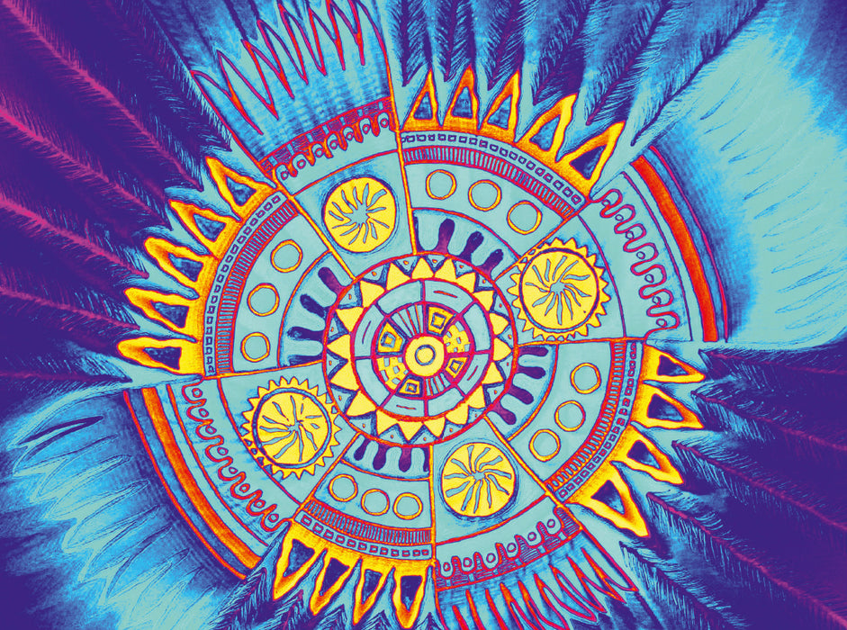 Indian Spirit 2000 Teile Puzzle quer - CALVENDO Foto-Puzzle'
