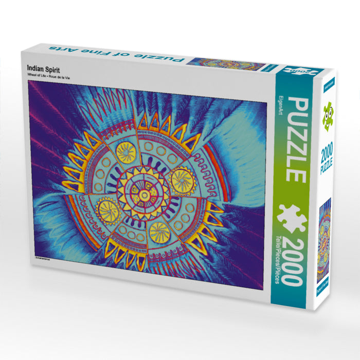 Indian Spirit 2000 Teile Puzzle quer - CALVENDO Foto-Puzzle'