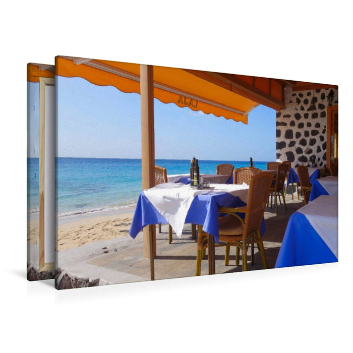 Premium Textil-Leinwand Morro Jable