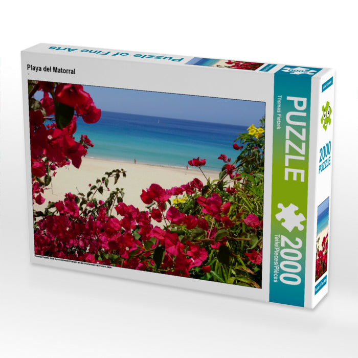Playa del Matorral 2000 Teile Puzzle quer - CALVENDO Foto-Puzzle'