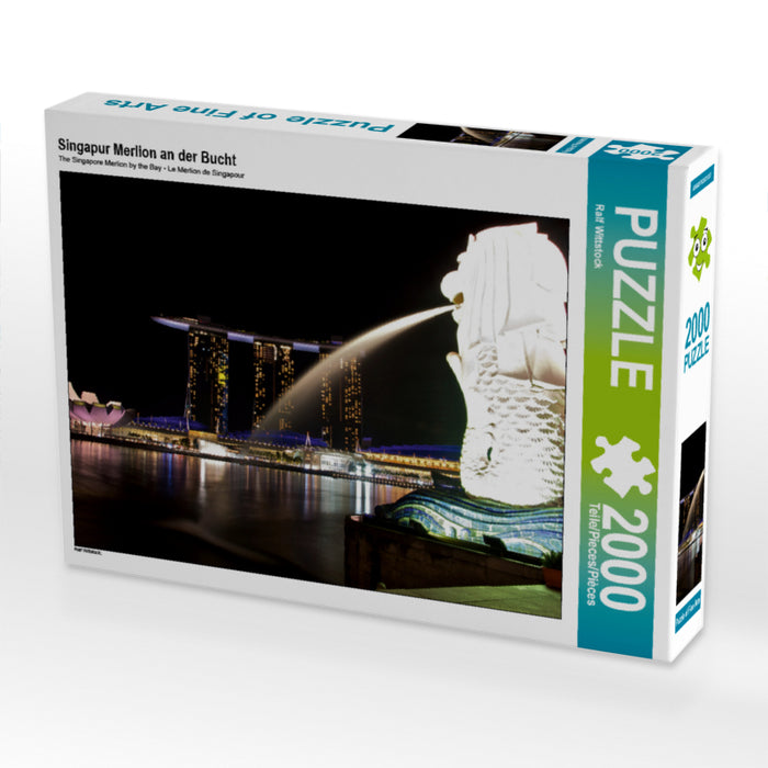 Singapore Merlion by the Bay - CALVENDO photo puzzle 