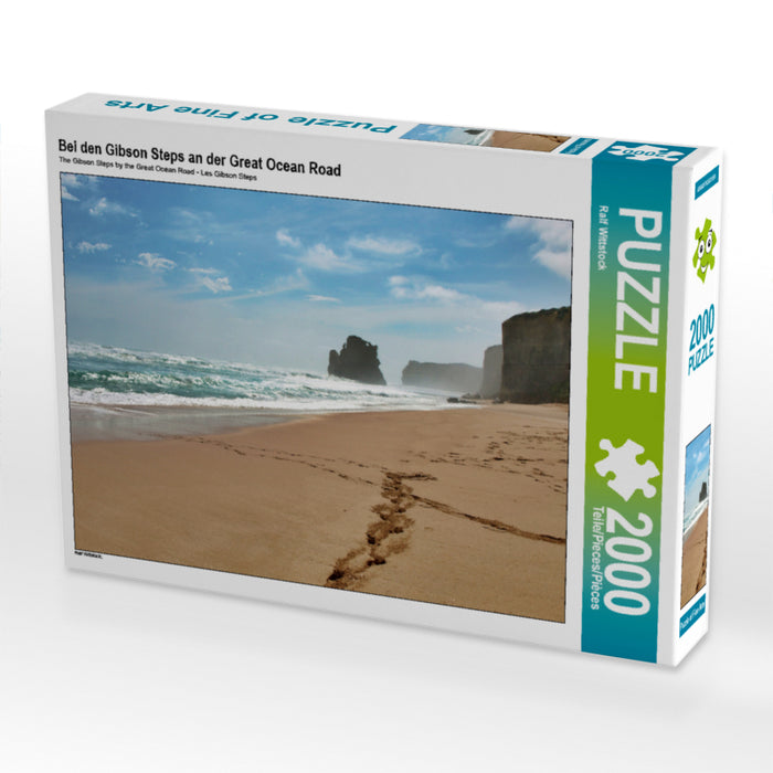 At the Gibson Steps on the Great Ocean Road - CALVENDO photo puzzle 