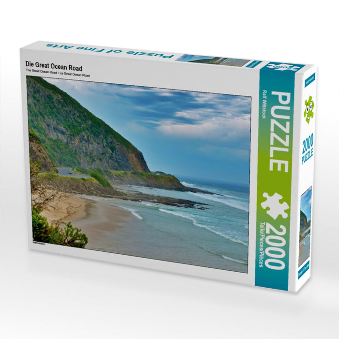 La Grande Route de l'Océan - Puzzle photo CALVENDO 