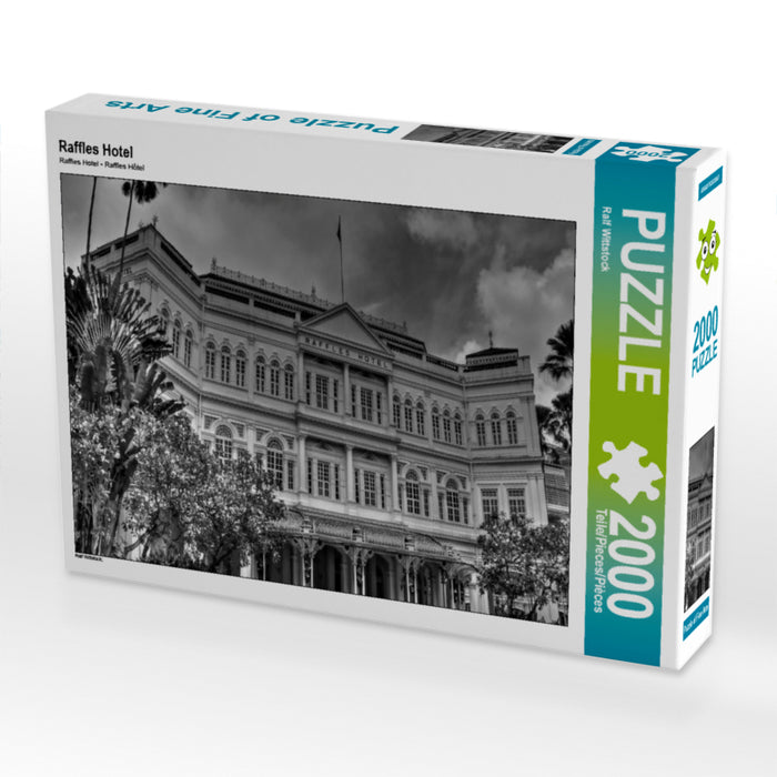Raffles Hotel 2000 Teile Puzzle quer - CALVENDO Foto-Puzzle'