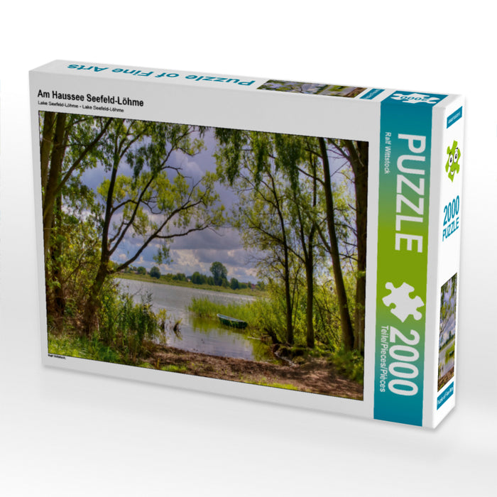 Au Haussee Seefeld-Löhme - Puzzle photo CALVENDO 