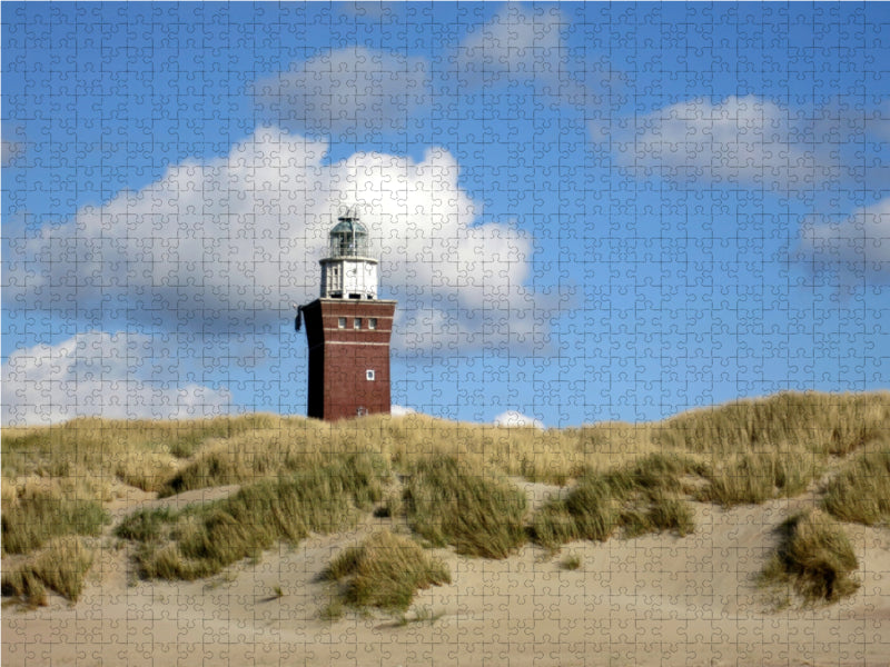 Lighthouse and dune - CALVENDO photo puzzle 