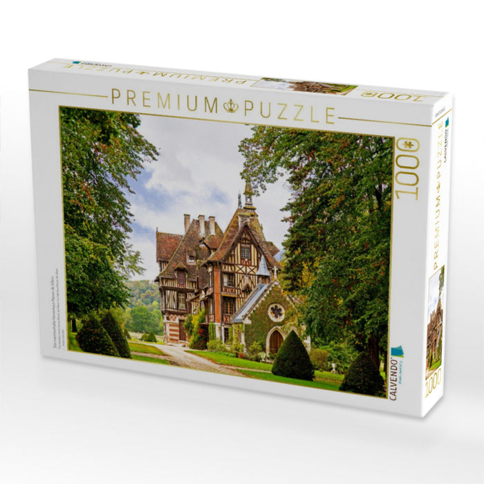 Das märchenhafte Herrenhaus Manoir de Villers - CALVENDO Foto-Puzzle'