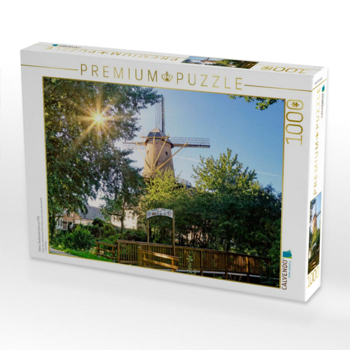 Kalkar, Stadtwindmühle von 1770 - CALVENDO Foto-Puzzle'