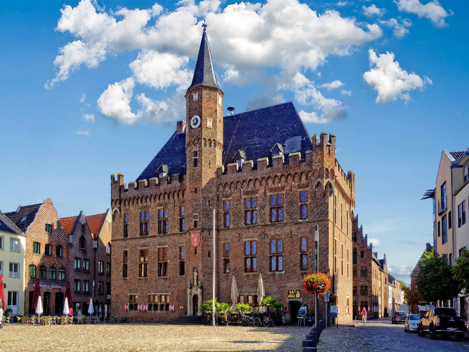 Kalkar, historisches Rathaus von 1445/46 - CALVENDO Foto-Puzzle'