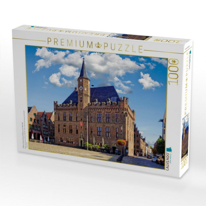 Kalkar, historisches Rathaus von 1445/46 - CALVENDO Foto-Puzzle'