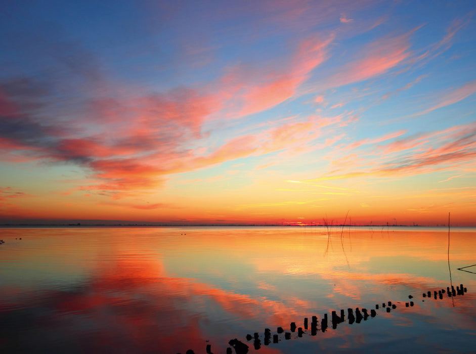 Sonnenuntergang 2000 Teile Puzzle quer - CALVENDO Foto-Puzzle'
