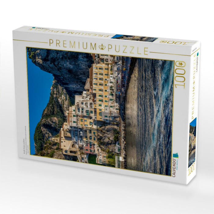 Amalfi, Küste und Dom - CALVENDO Foto-Puzzle'