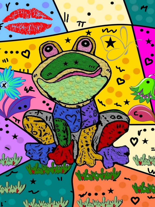 Kevin der Frosch - CALVENDO Foto-Puzzle'