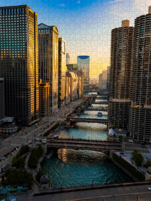 Ein Motiv aus dem Kalender Architektur Facetten Chicago 2020 - CALVENDO Foto-Puzzle'