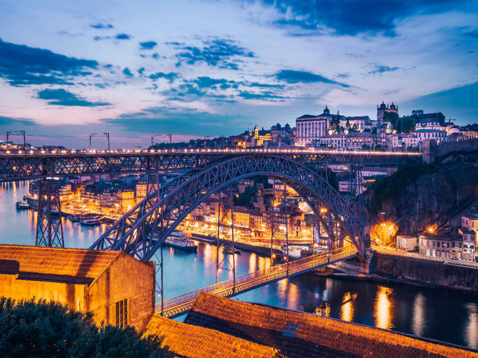 Ponte Dom Luís I, Porto - CALVENDO Foto-Puzzle'