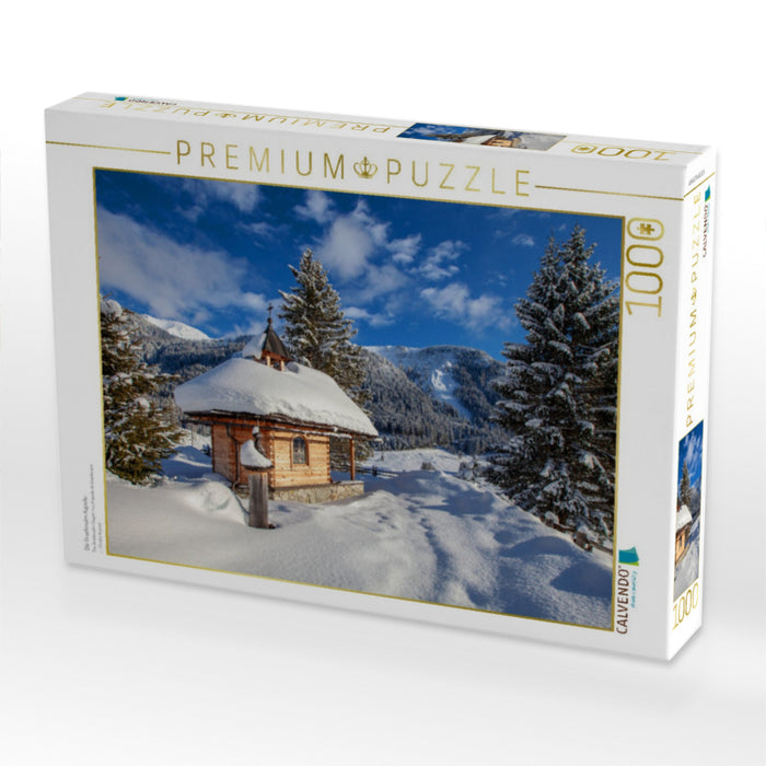 Die Gnadenalm Kapelle - CALVENDO Foto-Puzzle'