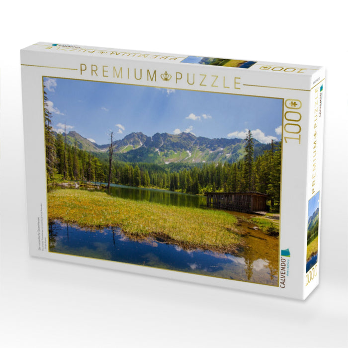 Der romantische Tauernkarsee - CALVENDO Foto-Puzzle'