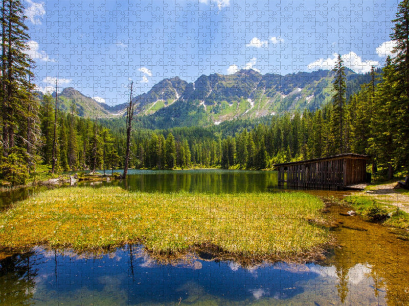 Der romantische Tauernkarsee - CALVENDO Foto-Puzzle'