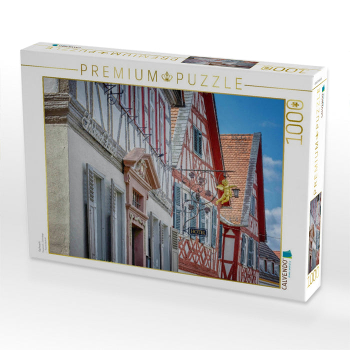 Fachwerk - CALVENDO Foto-Puzzle'