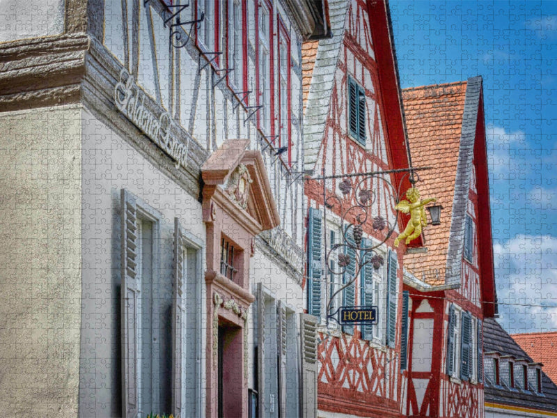 Fachwerk - CALVENDO Foto-Puzzle'