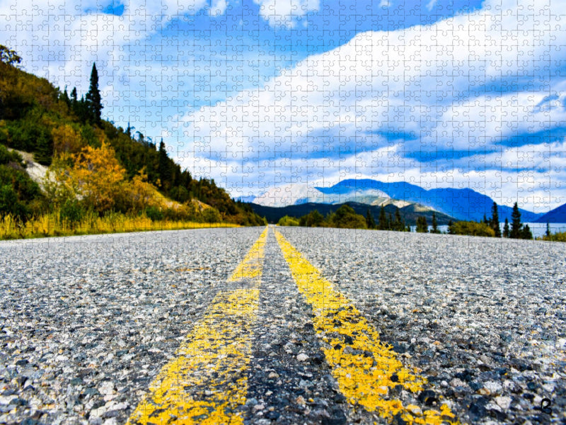 Klondike Highway - CALVENDO Foto-Puzzle'