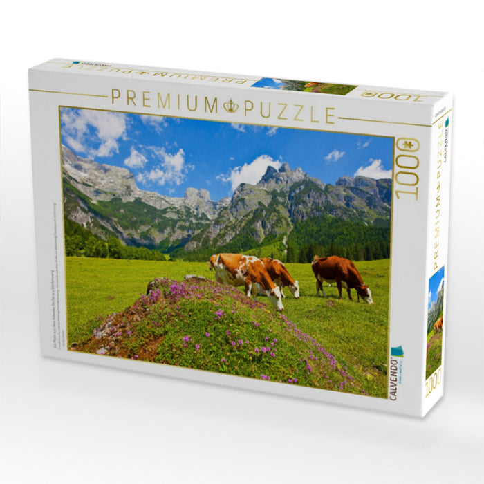 Ein Motiv aus dem Kalender Grüße aus Werfenweng - CALVENDO Foto-Puzzle'